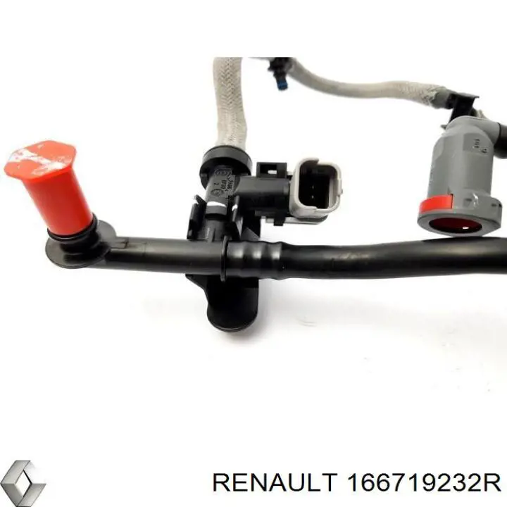 166719232R Renault (RVI) Трубка паливна, зворотня від форсунок