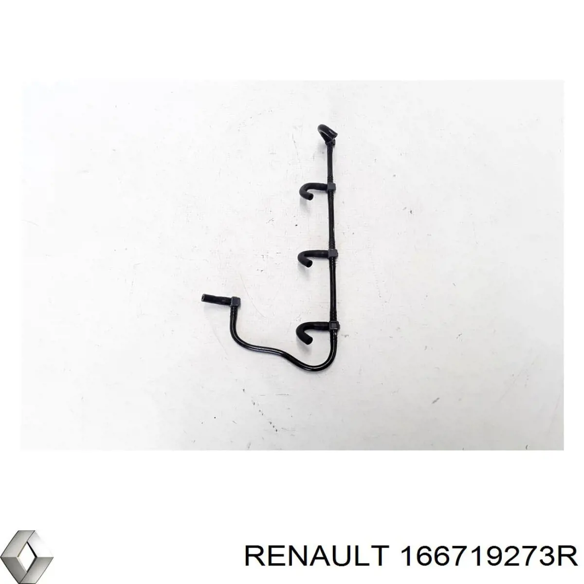 Трубка паливна, зворотня від форсунок 166719273R Renault (RVI)