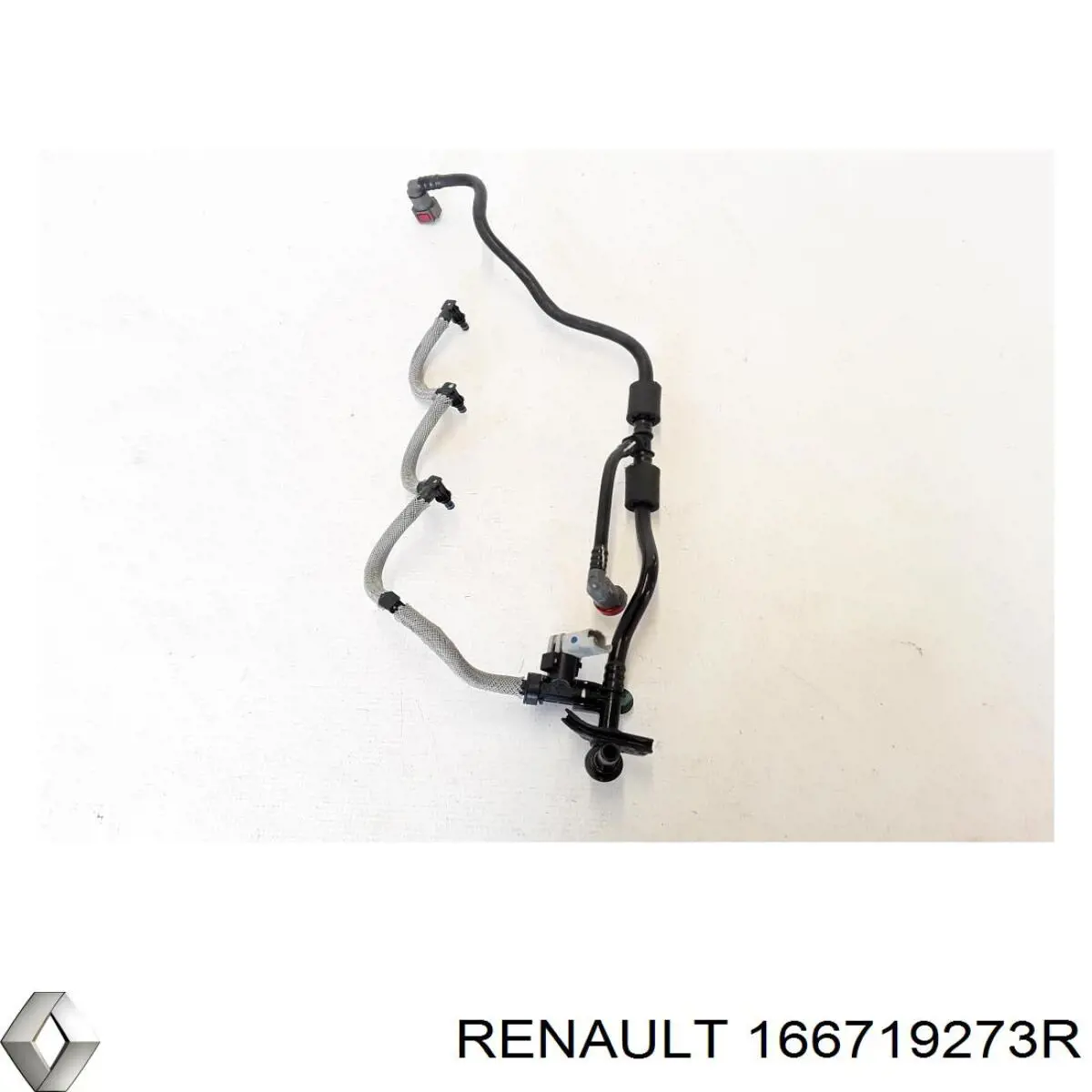 Трубка паливна, зворотня від форсунок Renault (RVI) 166719273R ціна, від 72.87 USD