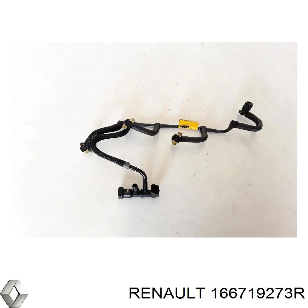Купити 166719273R Renault (RVI) Трубка паливна, зворотня від форсунок