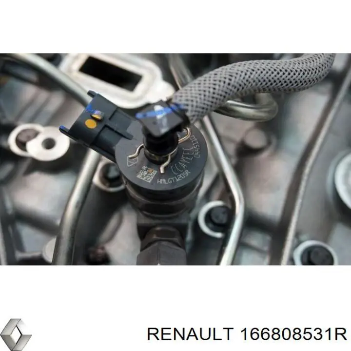 Купити 166808531R Renault (RVI) Трубка паливна форсунки 3-го циліндру