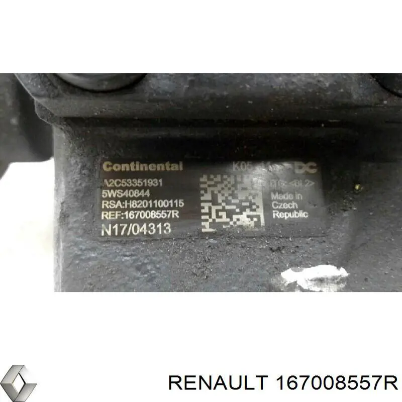 Насос паливний високого тиску Renault (RVI) 167008557R ціна, від 174.75 USD