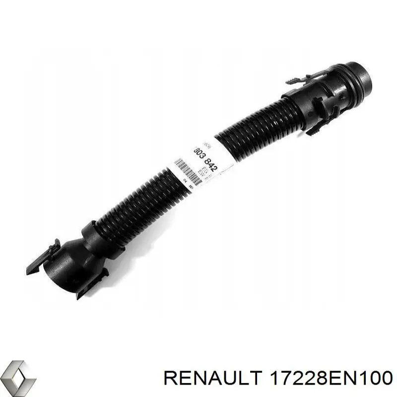 17228EN100 Nissan/Infiniti Шланг заливної горловини, паливного бака