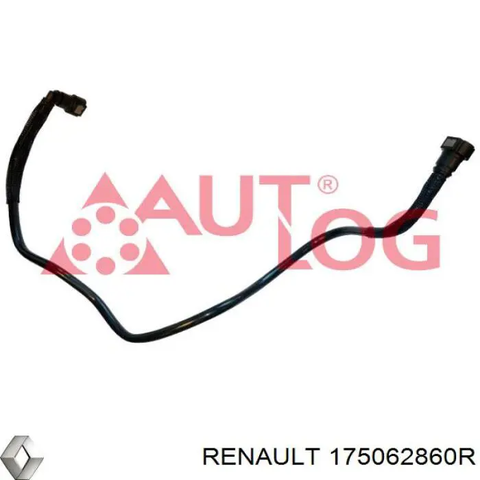 175062860R Renault (RVI) Трубка паливна, зворотня від форсунок