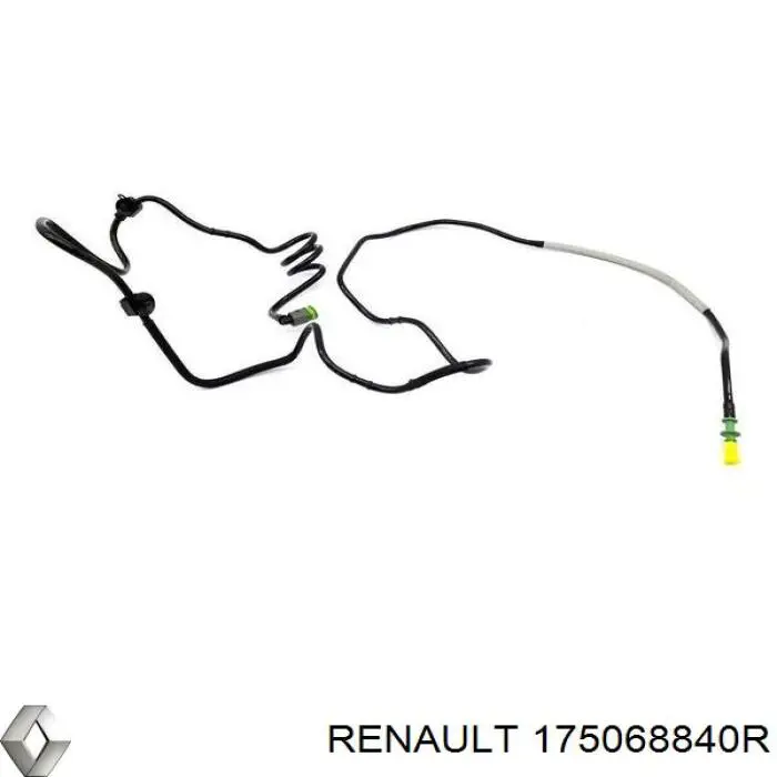 Трубка паливна, від бака до паливного фільтру Renault (RVI) 175068840R ціна, від 43.80 USD