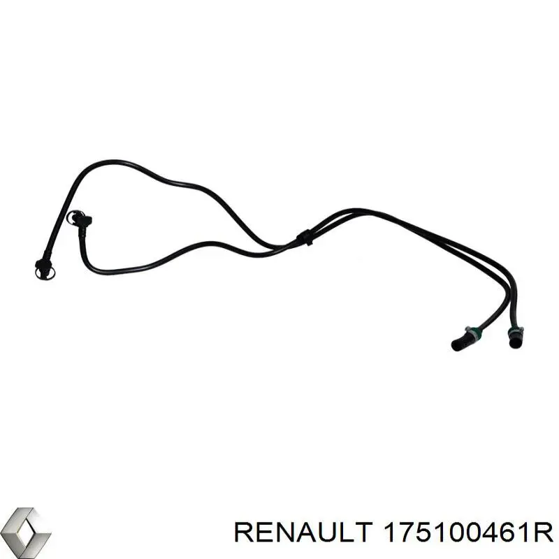 Паливна трубка зворотна від фільтра до бака Renault (RVI) 175104112R ціна, від 18.39 USD