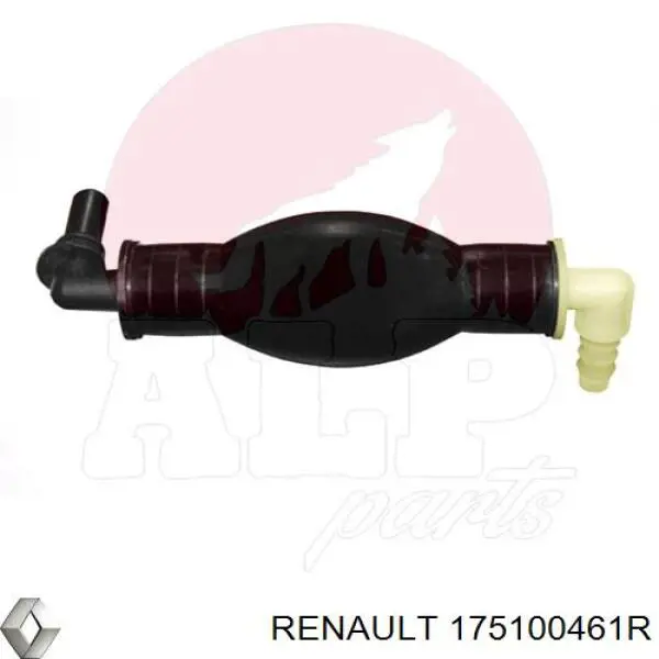 Купити 175104112R Renault (RVI) Паливна трубка зворотна від фільтра до бака