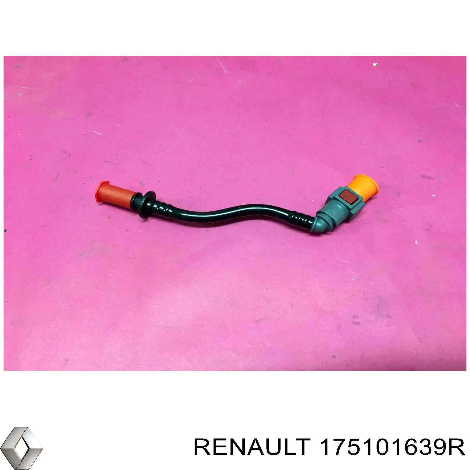 Паливна трубка зворотна від фільтра до бака Renault (RVI) 175101639R ціна, від 18.39 USD