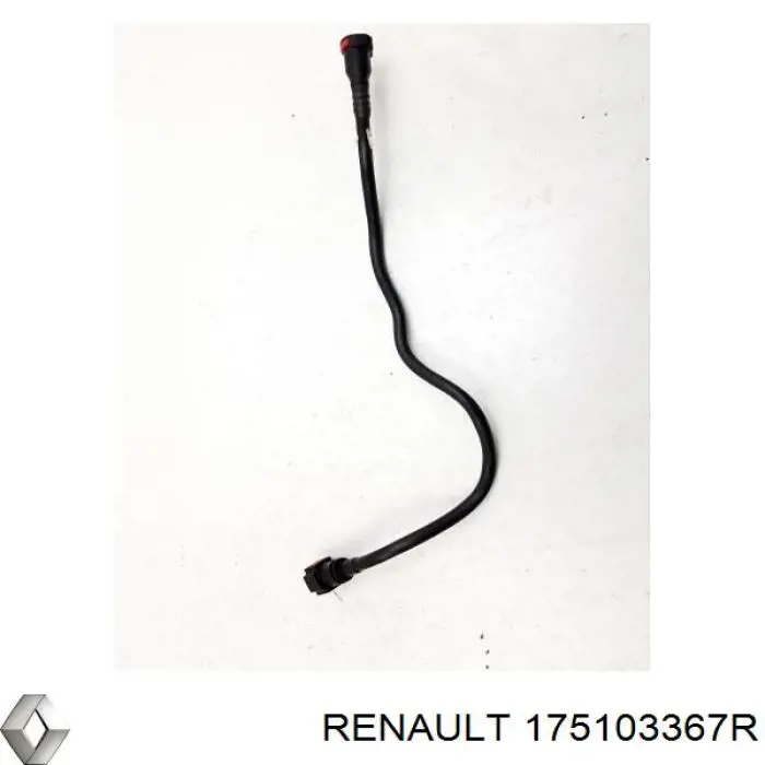 Трубка вентиляції паливного бака Renault (RVI) 175103367R ціна, від 7.96 USD