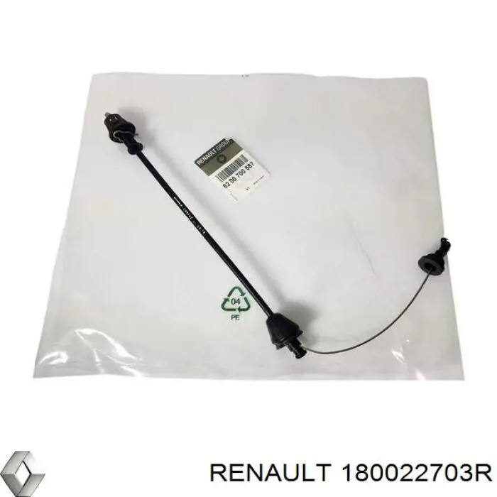Підаль газу Renault (RVI) 180022703R ціна, від 16.89 USD