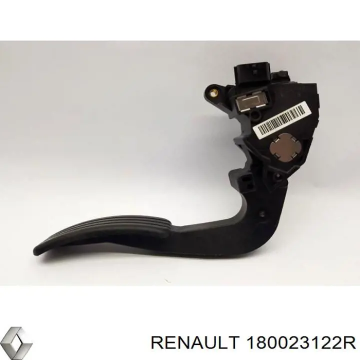 Підаль газу Renault (RVI) 180023122R ціна, від 15.64 USD