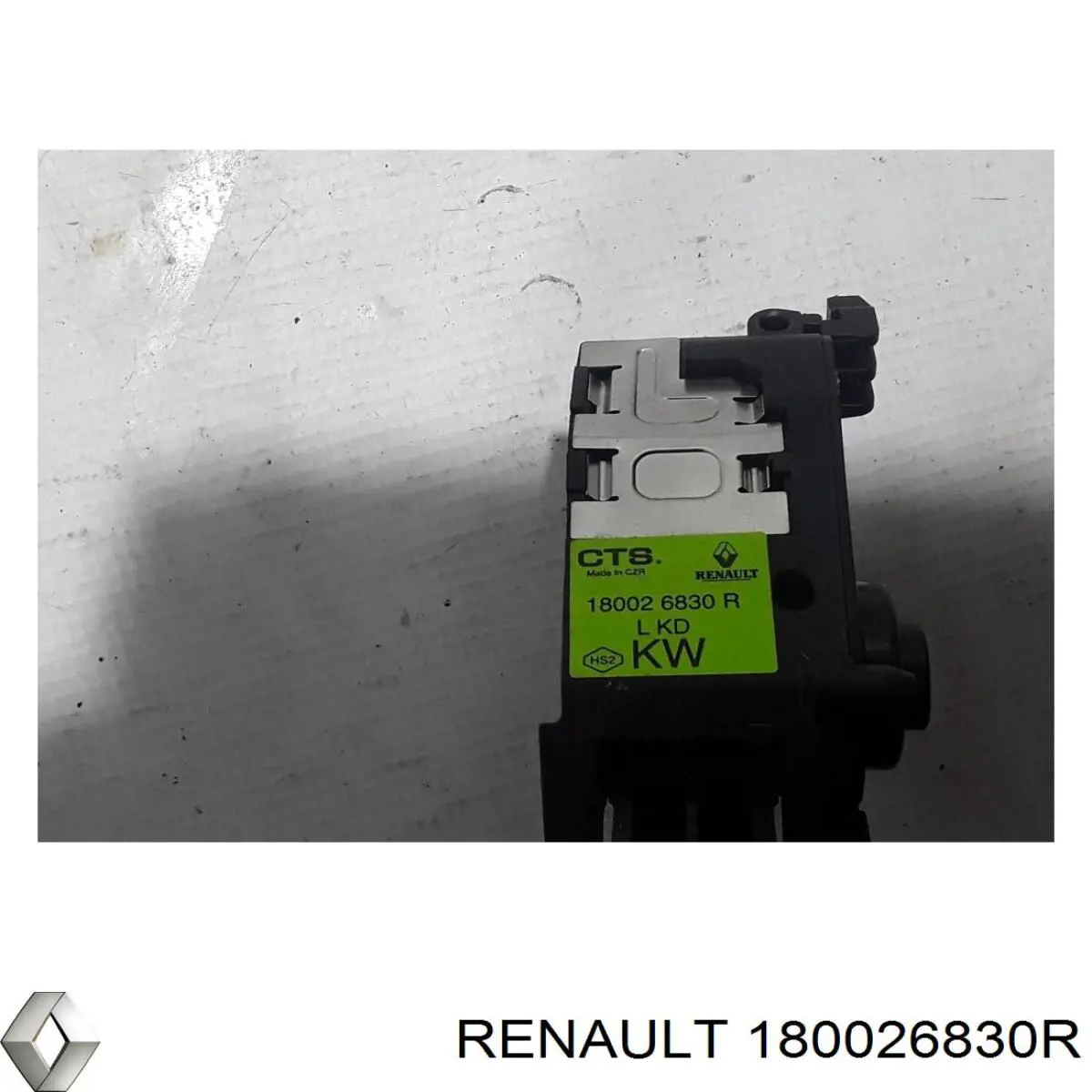 Підаль газу Renault (RVI) 180026830R ціна, від 32.41 USD