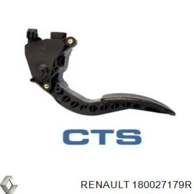 Підаль газу Renault (RVI) 180027179R ціна, від 34.21 USD