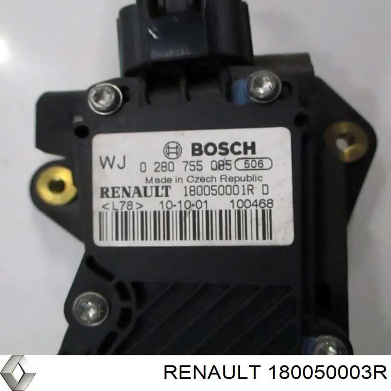 Купити 180050003R Renault (RVI) Педаль газу