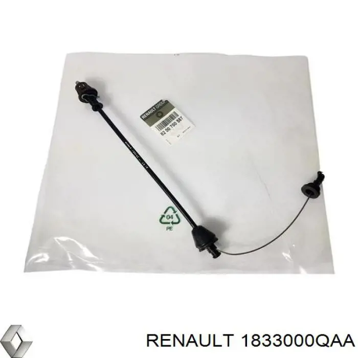 1833000QAA Renault (RVI) датчик положення педалі акселератора (газу)