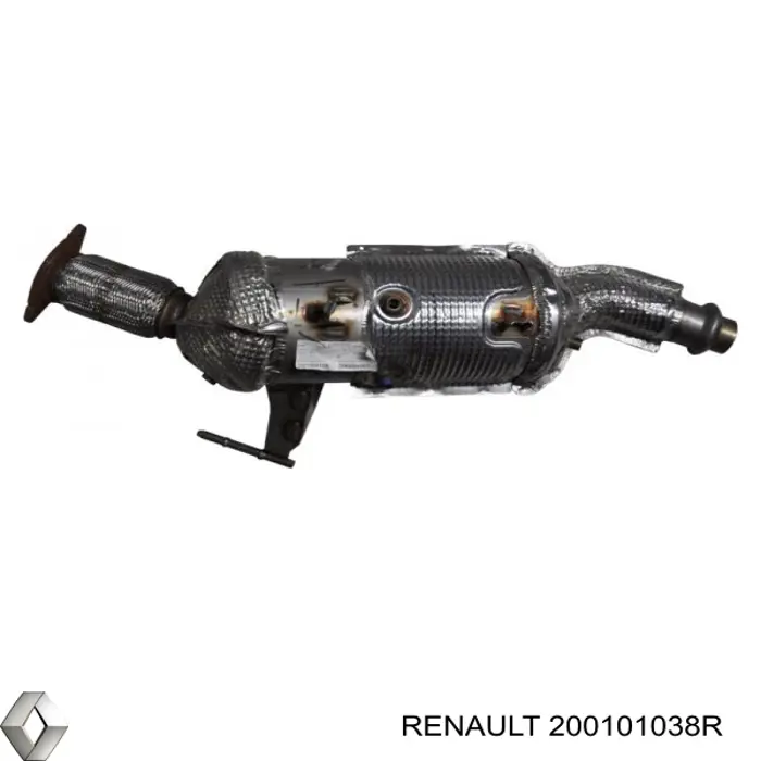 Труба приймальна (штани) глушника, передня 200101038R Renault (RVI)