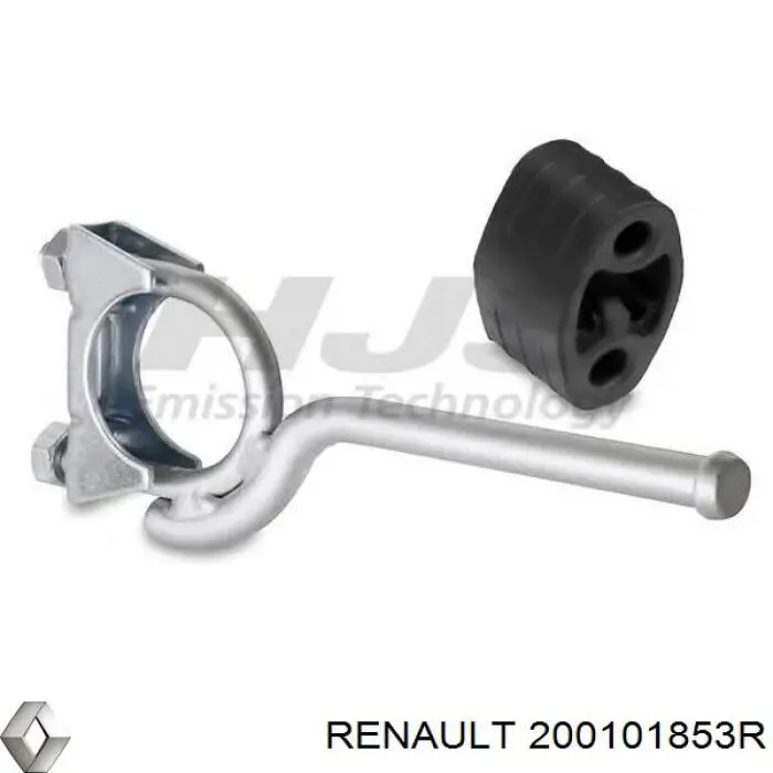 Купити 200101853R Renault (RVI) Перетворювач відпрацьованих газів