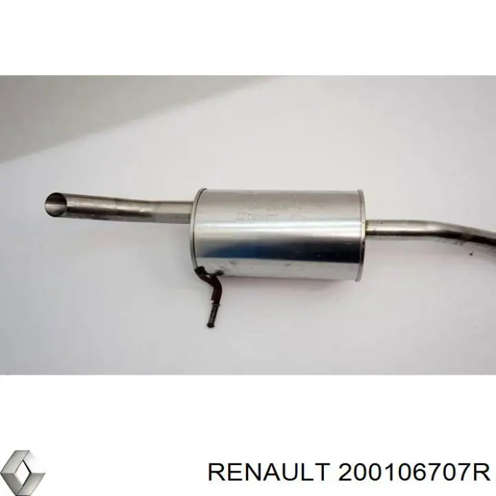 Глушник, задня частина 200106707R Renault (RVI)