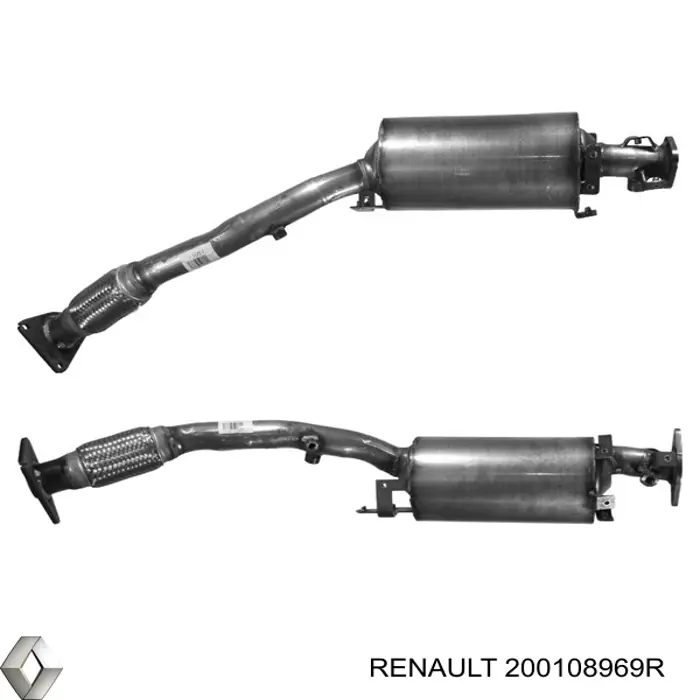 Глушник, передня частина DPF074 Polcar