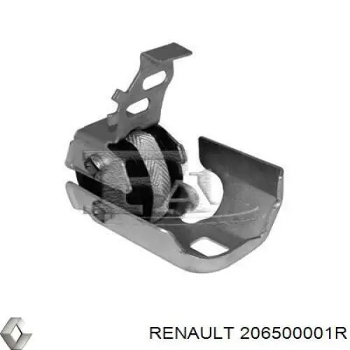 Кронштейн задньої подушки глушника Renault (RVI) 206500001R ціна, від 16.45 USD