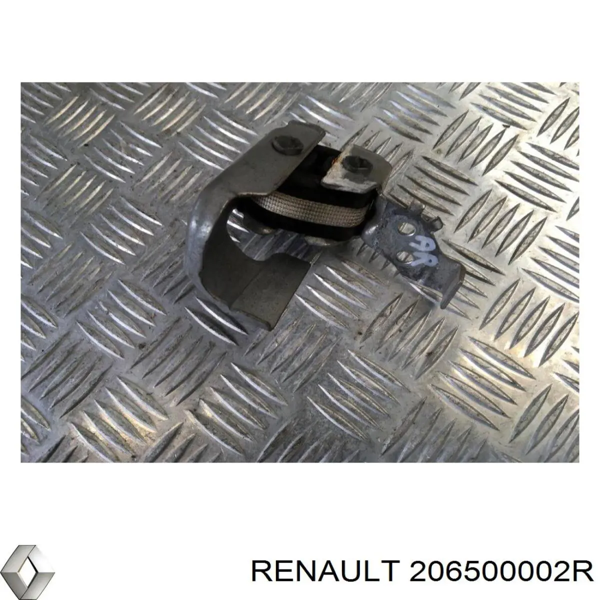 206500002R Renault (RVI) кронштейн/хомут глушника, задній