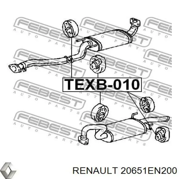  Nissan/Infiniti 20651EN200 ціна, від 2.53 USD