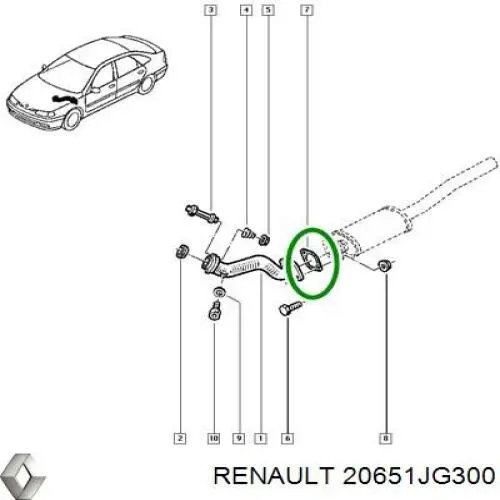 Купити 20651JG300 Renault (RVI) 