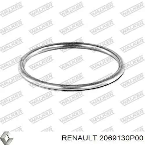 Кільце приймальної труби глушника Renault (RVI) 2069130P00 ціна, від 4.43 USD