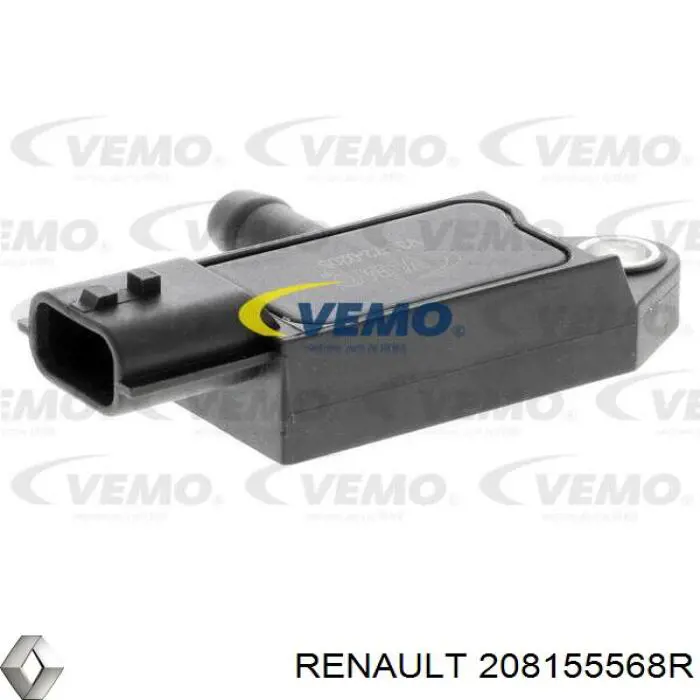 208155568R Renault (RVI) датчик тиску вихлопних газів