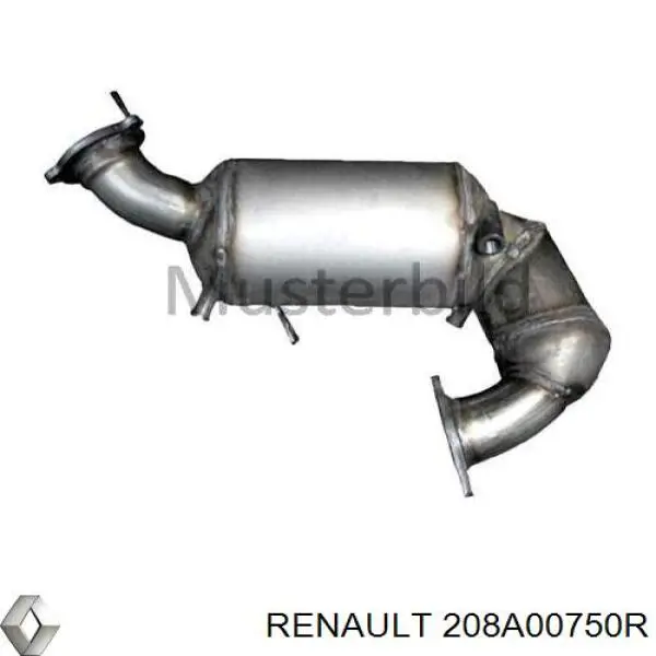 Конвертор-каталізатор (каталітичний нейтралізатор) Renault (RVI) 208A00750R ціна, від 1271.19 USD