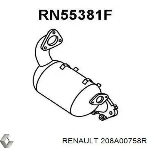  208A00758R Renault (RVI)