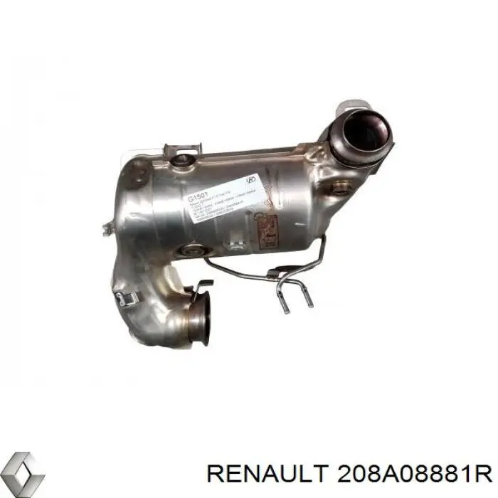 Конвертор-каталізатор (каталітичний нейтралізатор) Renault (RVI) 208A08881R ціна, від 512.96 USD