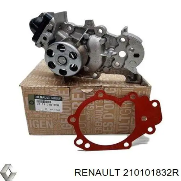 Помпа охолодження Renault (RVI) 210101832R ціна, від 61.77 USD