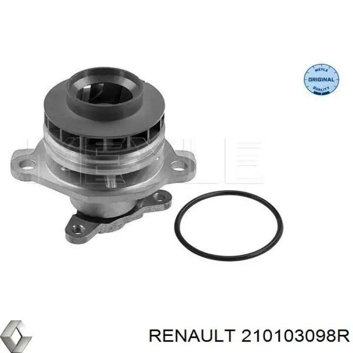Помпа охолодження Renault (RVI) 210103098R ціна, від 38.35 USD
