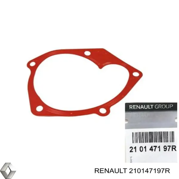 Прокладка водяної помпи Renault (RVI) 210147197R ціна, від 6.36 USD