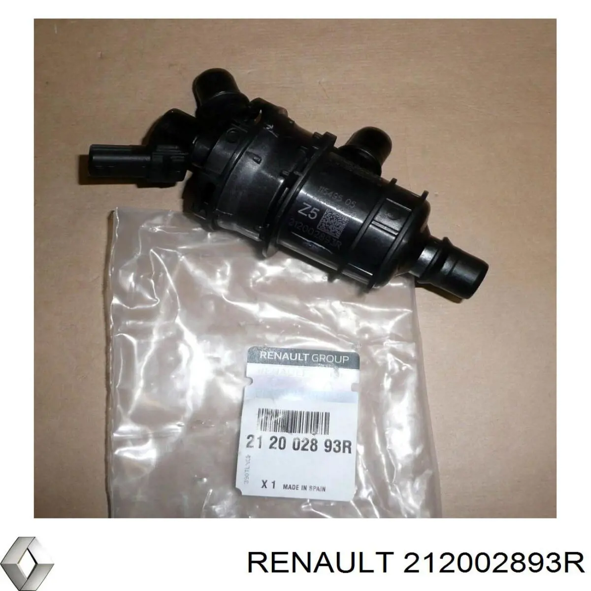 Кожух термостата Renault (RVI) 212002554R ціна, від 64.62 USD
