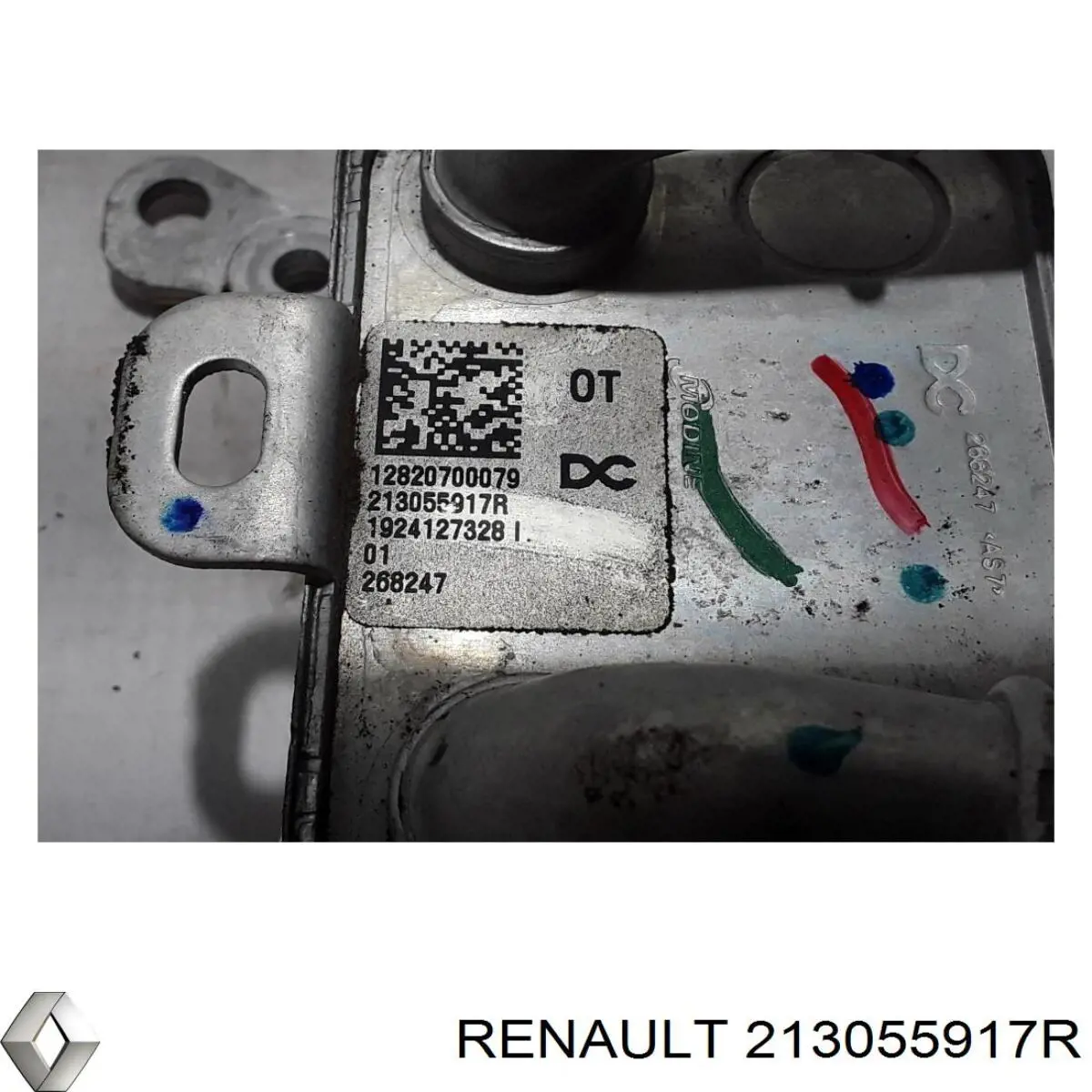 Масляний радіатор охолодження рідини АКПП Renault (RVI) 213055917R