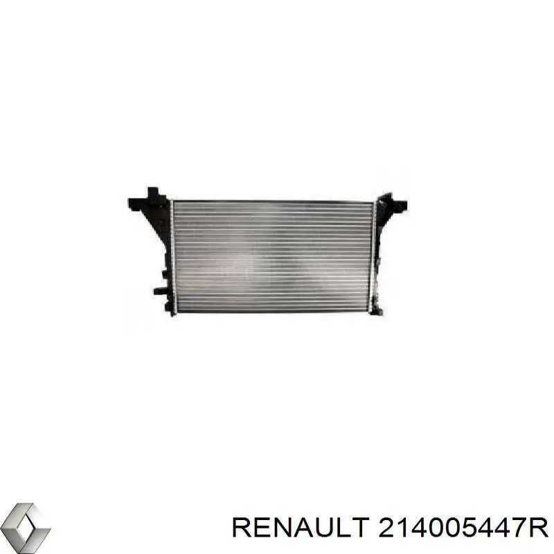 Радіатор охолодження двигуна 214005447R Renault (RVI)