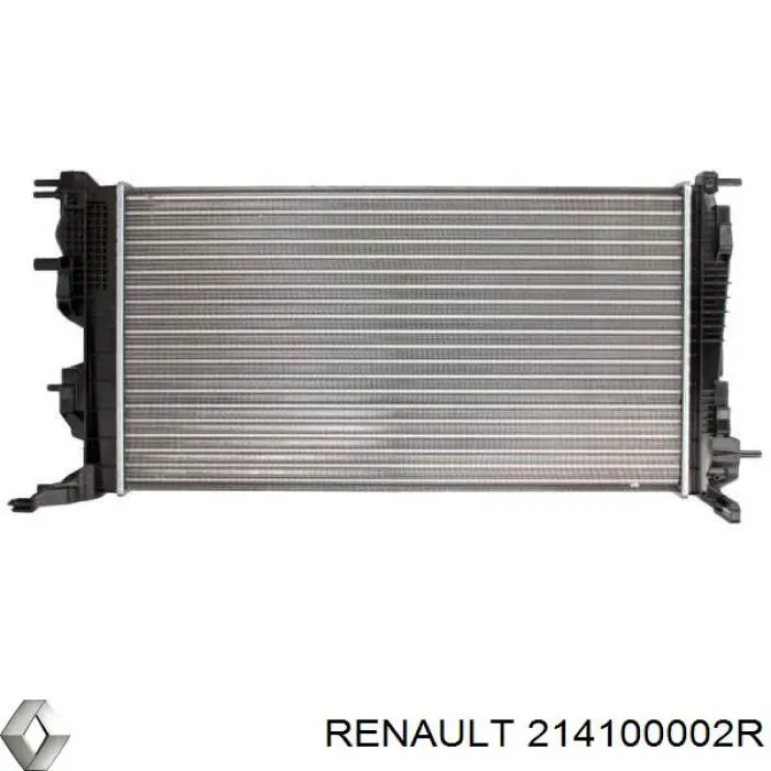 Радіатор основний Renault (RVI) 214100002R ціна, від 50.73 USD