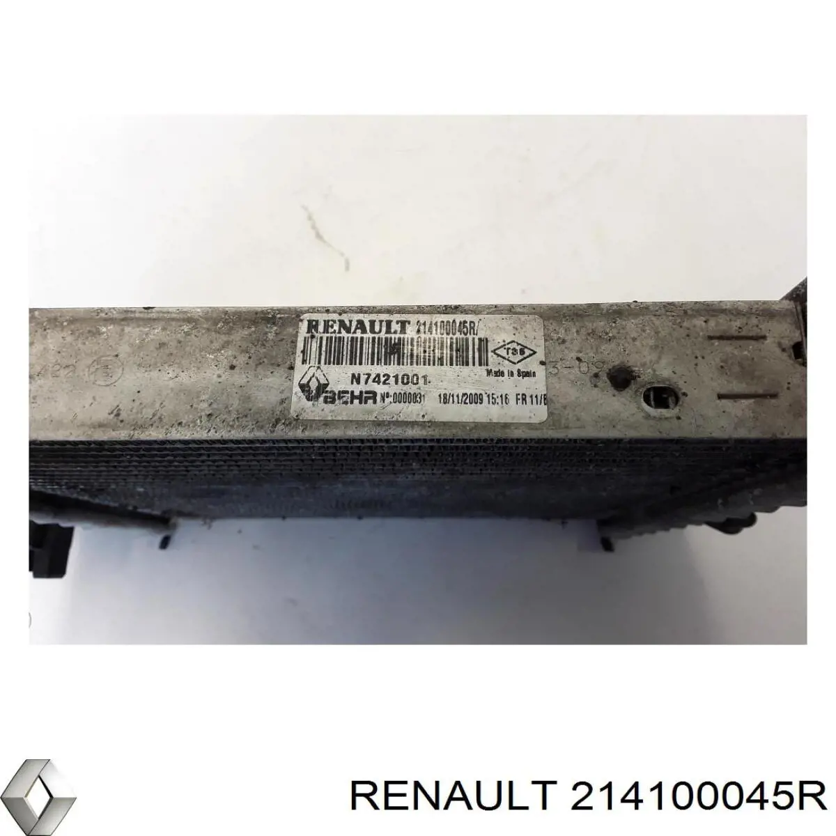 214100045R Renault (RVI) Радіатор охолодження двигуна, додатковий
