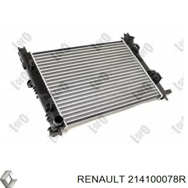 Купити 214100078R Renault (RVI) Радіатор двигуна