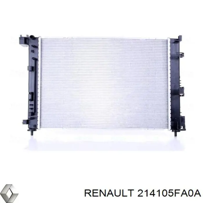 214105FA0A Renault (RVI) Радіатор охолодження двигуна