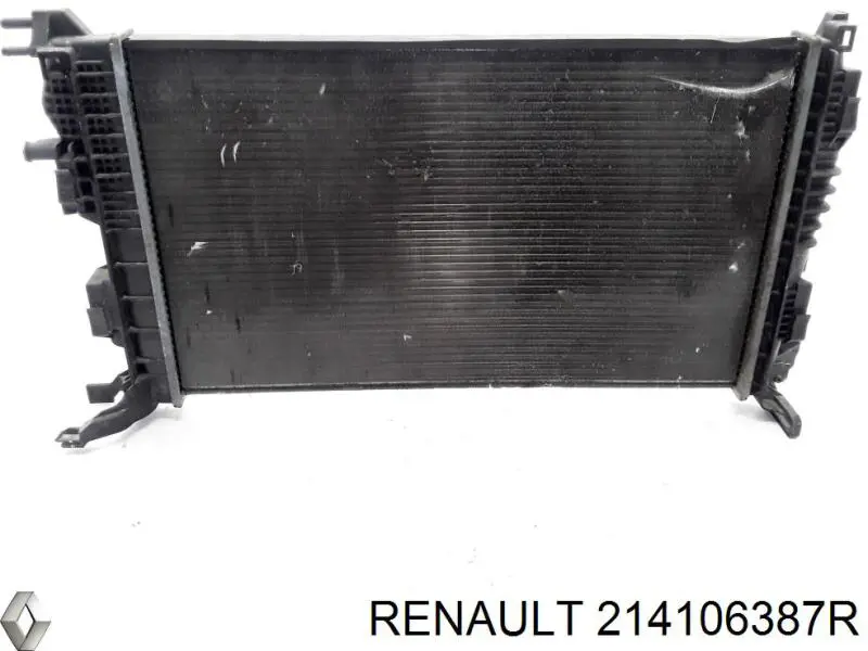 214106387R Renault (RVI) радіатор охолодження двигуна