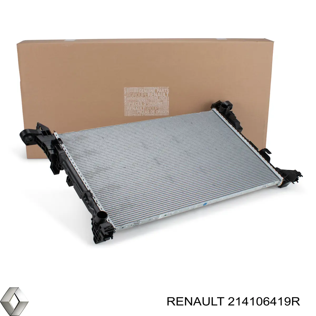 214106419R Renault (RVI) радіатор охолодження двигуна