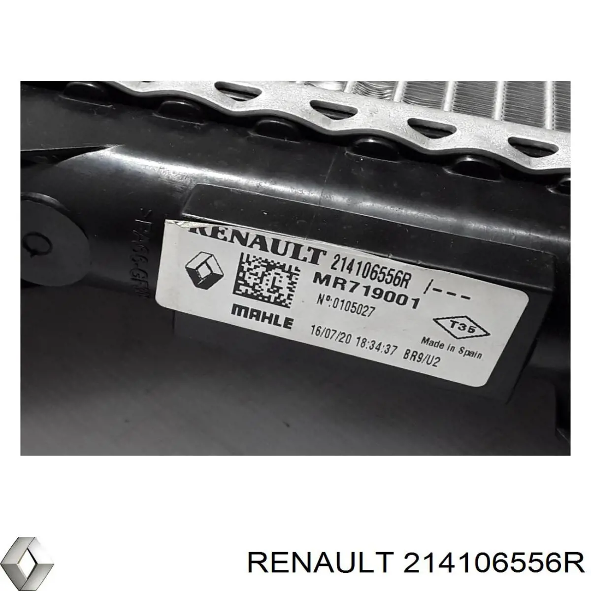 214106556R Renault (RVI) Радіатор охолодження двигуна