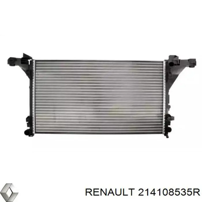 Радіатор охолодження двигуна 214108535R Renault (RVI)