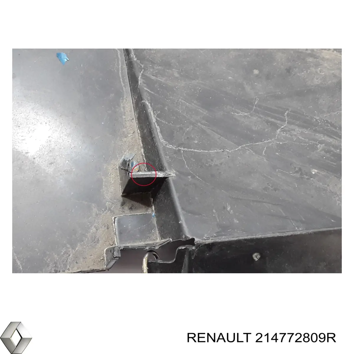 Купити 214772809R Renault (RVI) Фартух, дефлектор переднього бампера