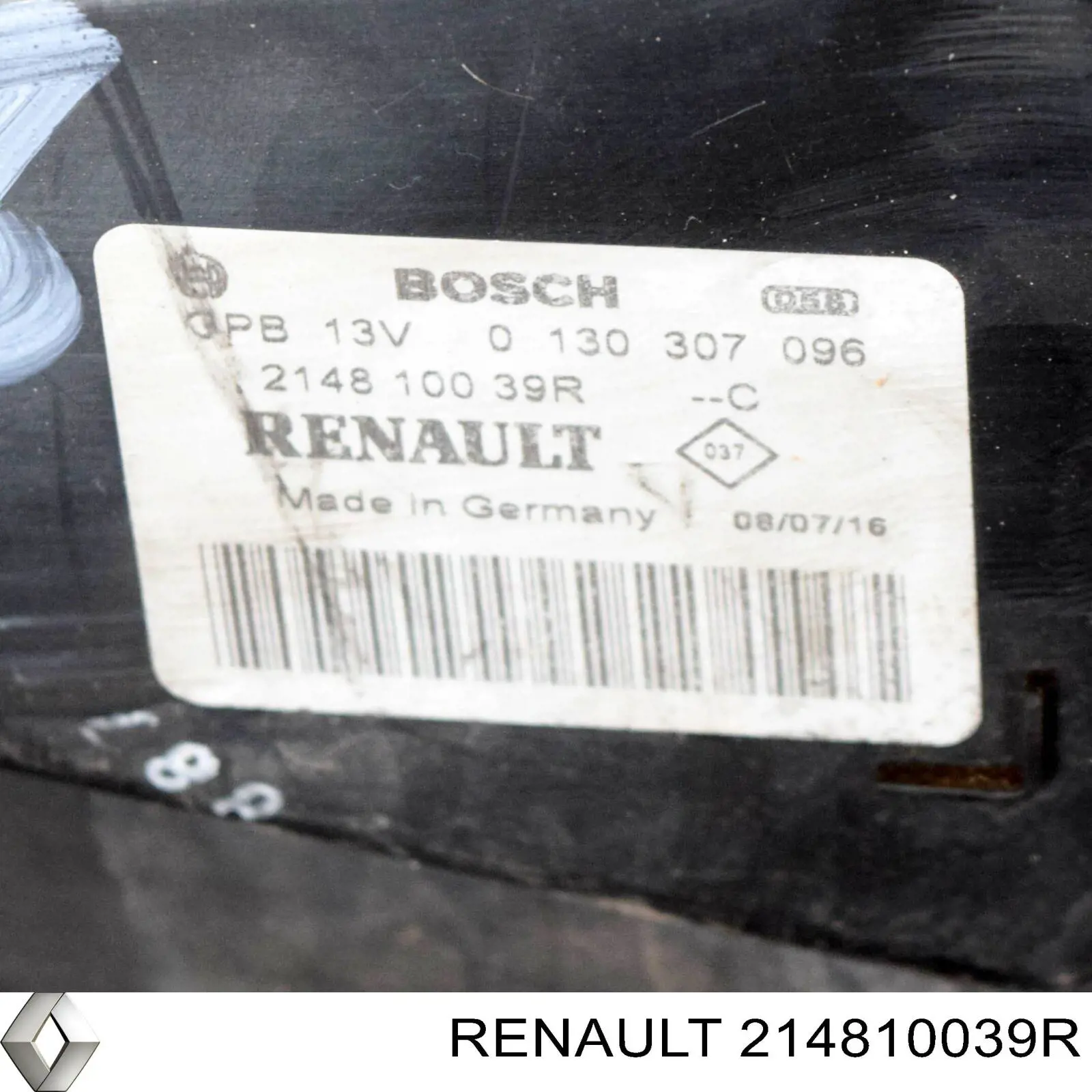 Купити 214818947R Renault (RVI) Електровентилятор охолодження в зборі (двигун + крильчатка)