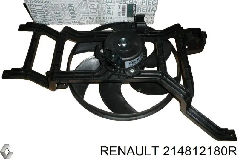 214812180R Renault (RVI) електровентилятор охолодження в зборі (двигун + крильчатка)