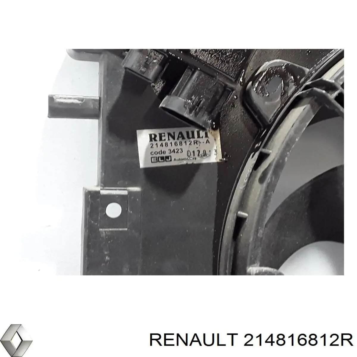 214816812R Renault (RVI) Дифузор радіатора охолодження, в зборі з мотором і крильчаткою
